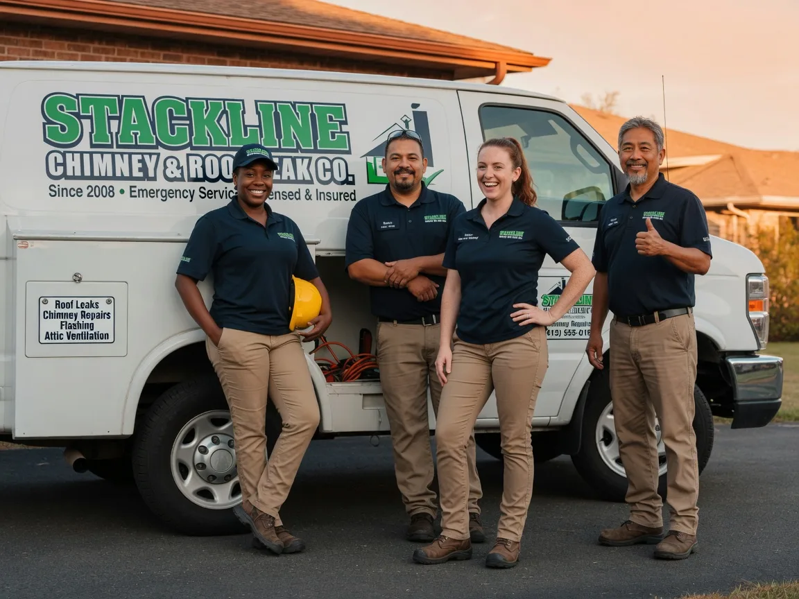 Chimney flashing repair company in Garland, PA